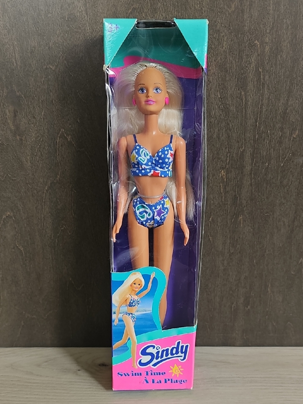 1995 Hasbro Sindy Swim Time Fashion Doll Sealed In Box